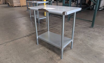 Clearance 36W x 24D x34H All Stainless Steel Table 106202L0725