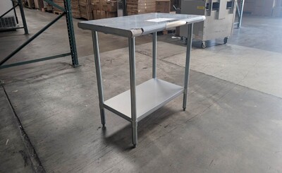 Clearance 36W x 24D x34H All Stainless Steel Table 106202L0725