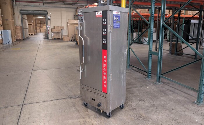 Clearance 12 pan seafood Steam Cooking Cabinet 64808L0725