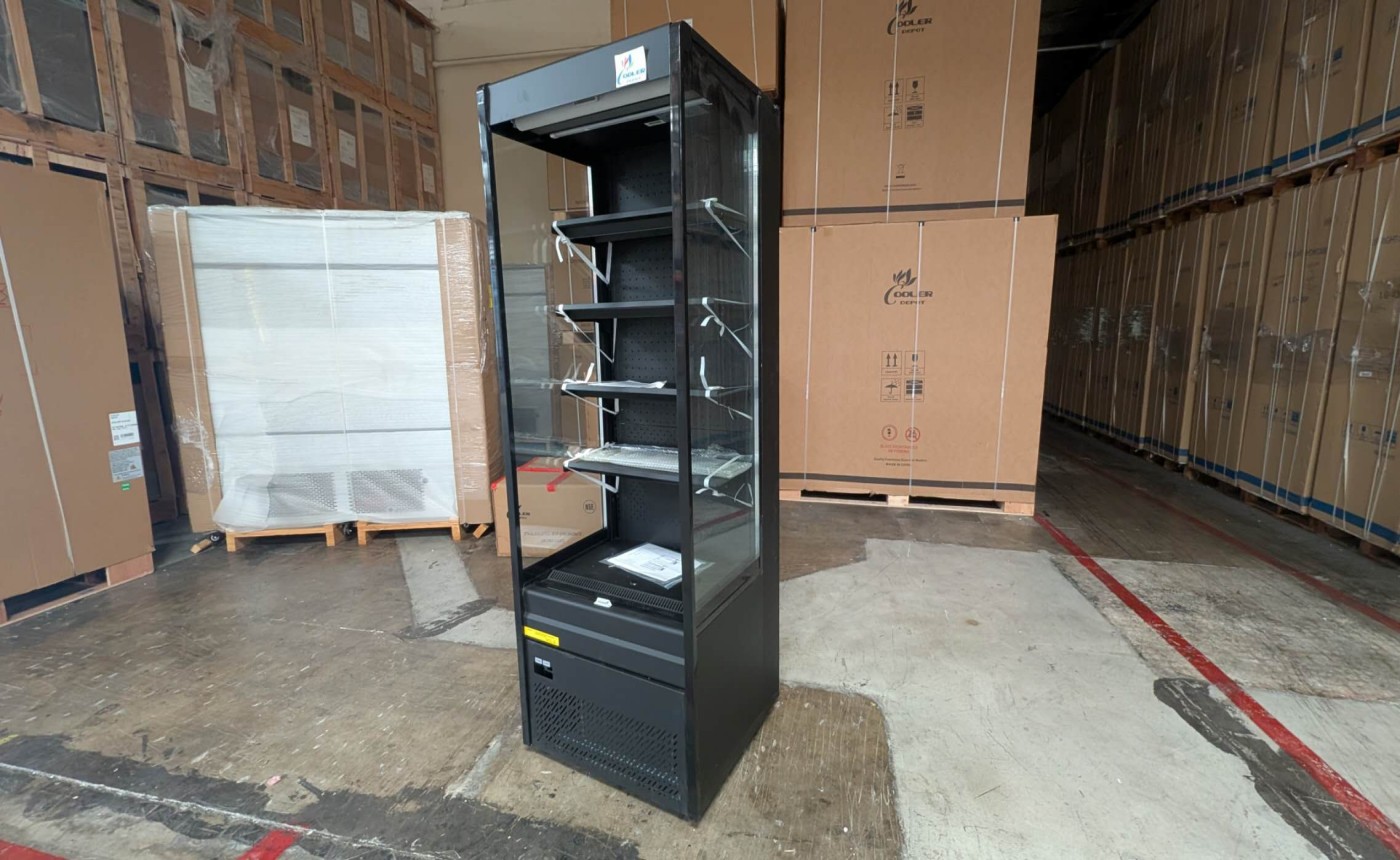 Clearance 27 in Vertical Open Air Cooler Display 28376L0728