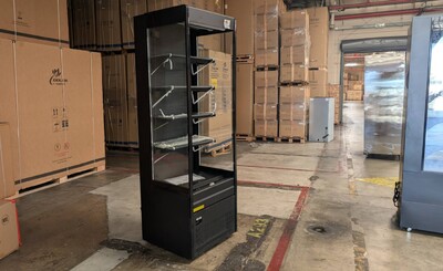 Clearance 27 in Vertical Open Air Cooler Display 28376L0728