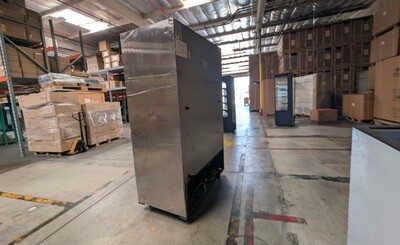 Clearance  54 inches Two Slide glass Door Refrigerator 50291L072