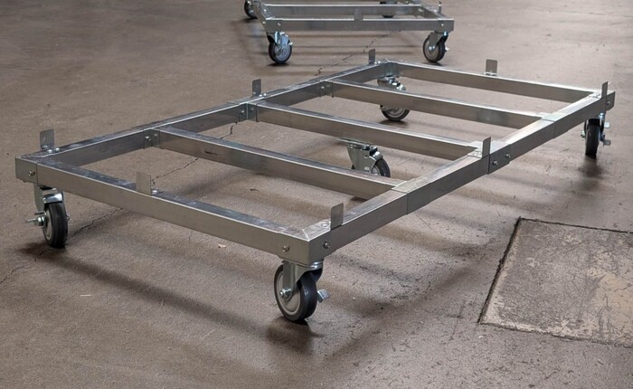 Clearance 59*29.9 Inches Chest Freezer Base Wheels 106252L0728
