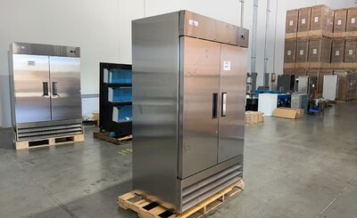 Clearance NSF Commercial Reach In 2 Door Freezer 31191H0731