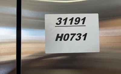 Clearance NSF Commercial Reach In 2 Door Freezer 31191H0731