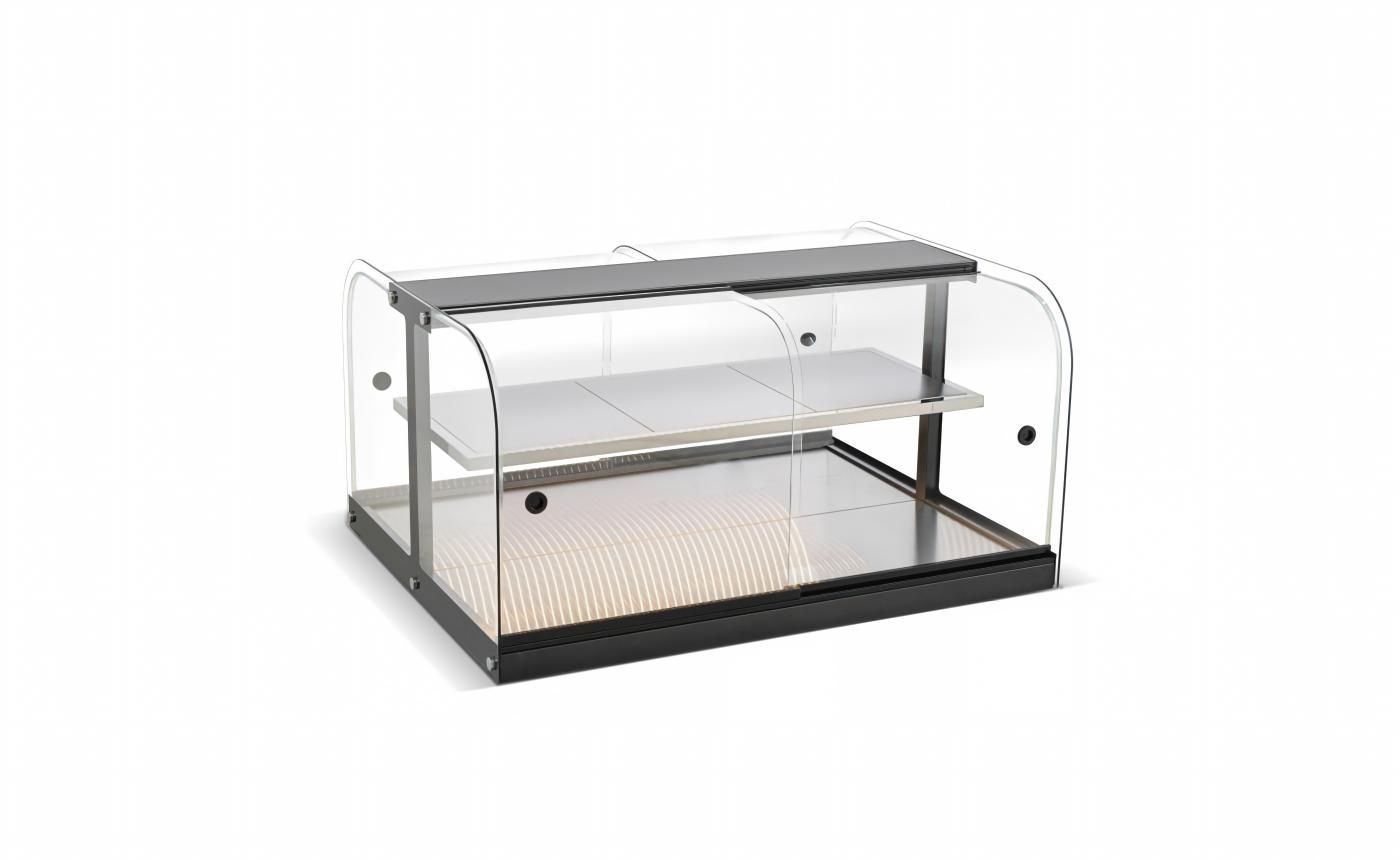 59 ins Countertop Front Rear Sliding Door Dry Case ZW-150A-2