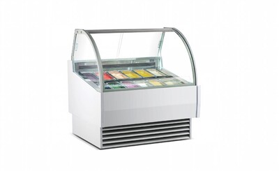 NSF 47 Inches 12 Pan Gelato Dipping Cabinet DW-12R
