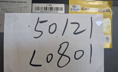 Clearance NSF 39 ins  Merchandising door cooler 50121L0801