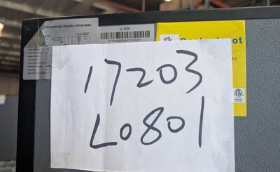 Clearance NSF 39 ins  Merchandising door cooler 17203L0801