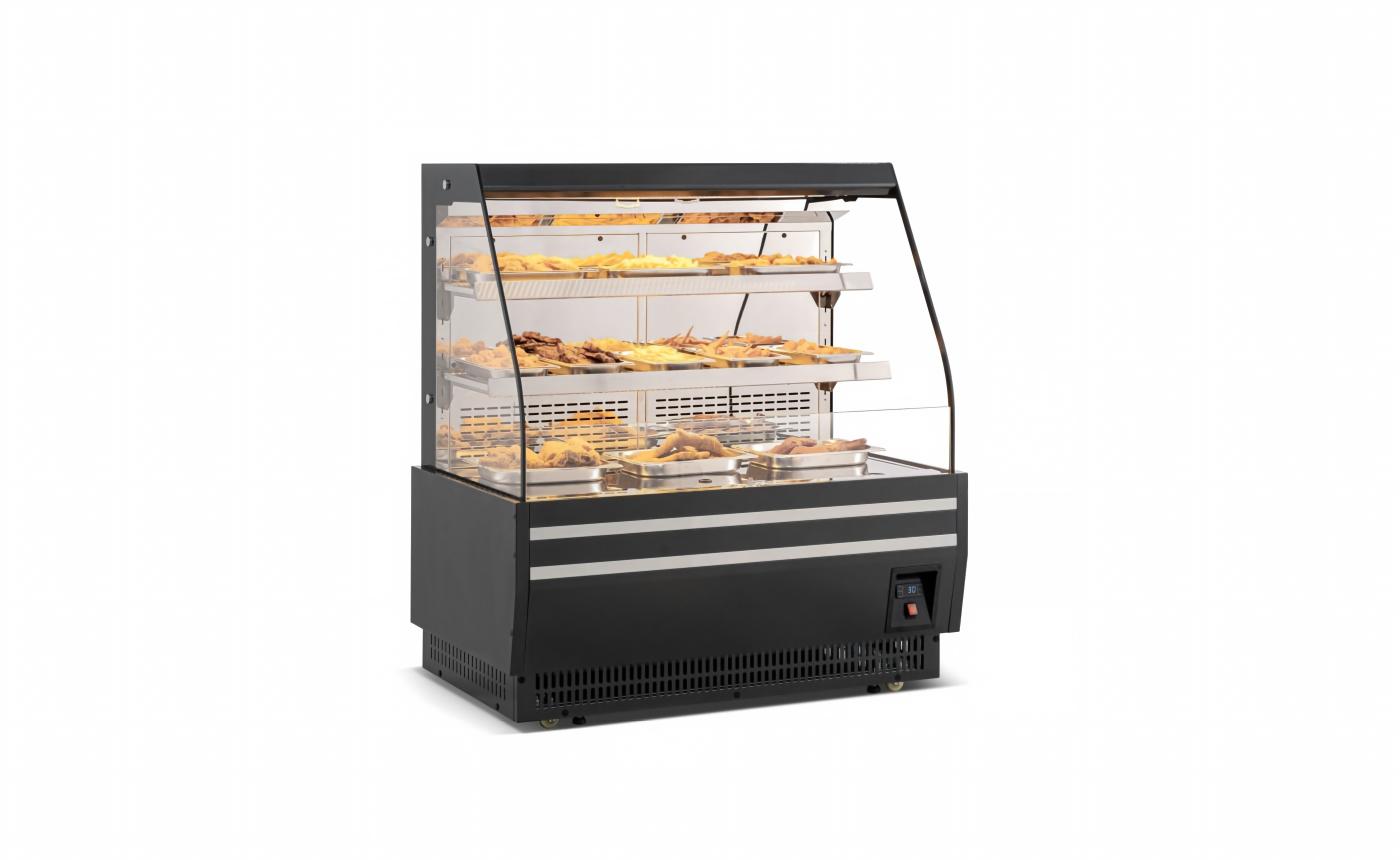 NSF 48 Ins Warmer Countertop Display ShowCase HF-1200F