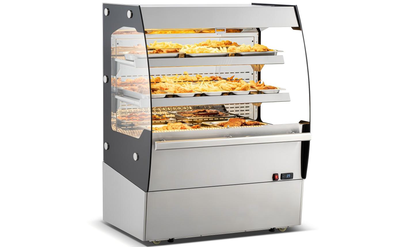 NSF 39 Ins Warmer Countertop Display ShowCase HF-200