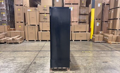 Clearance NSF 74 inches 3 Glass Door Refrigerator 106399C0806