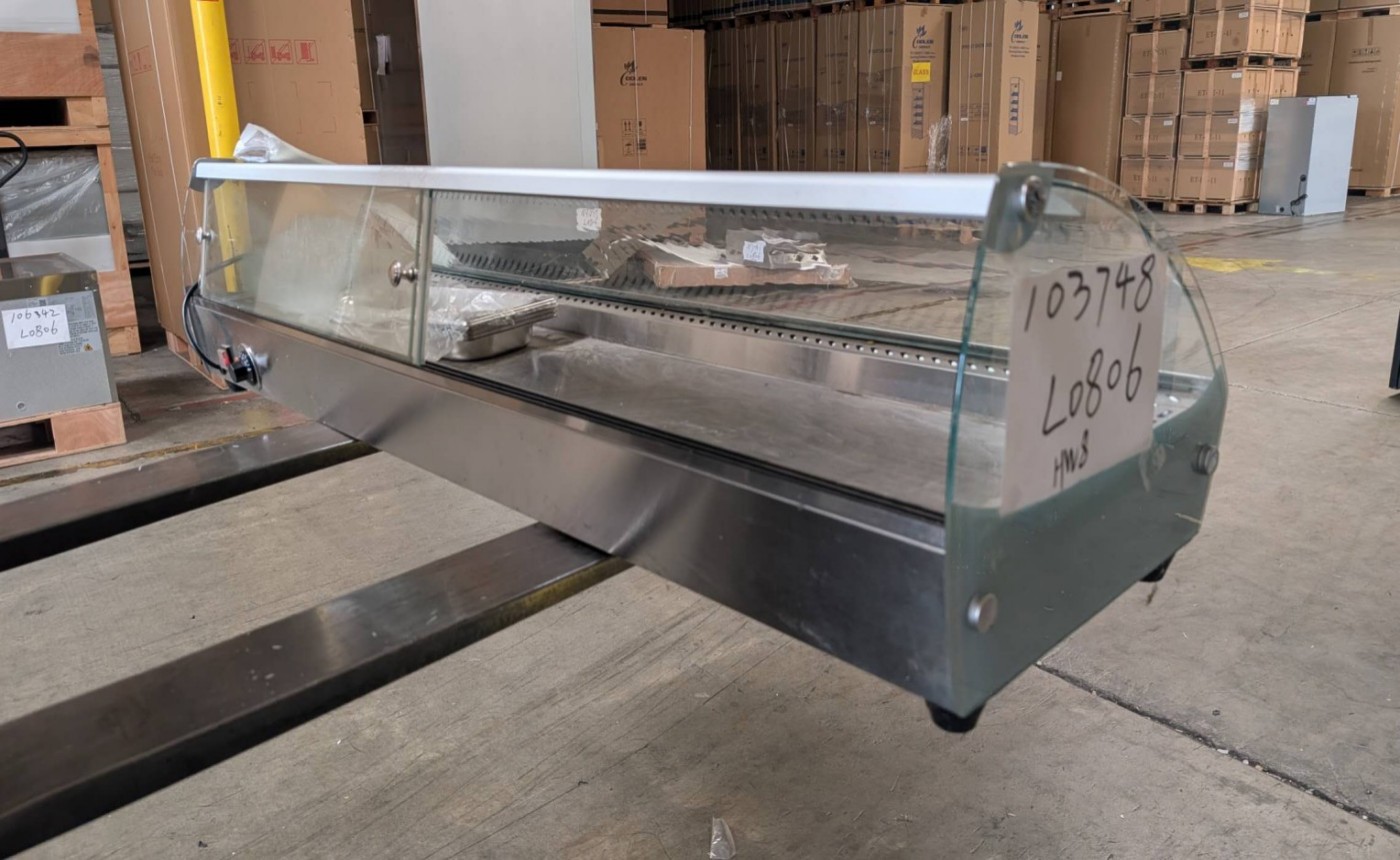 Clearance Heated Display Case 8 pan hot food 103748L0806