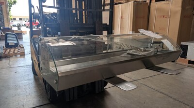 Clearance Heated Display Case 8 pan hot food 103748L0806