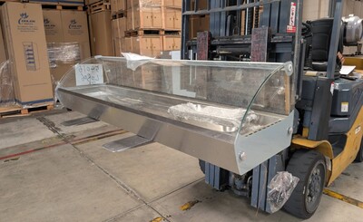 Clearance Heated Display Case 8 pan hot food 54016L0806