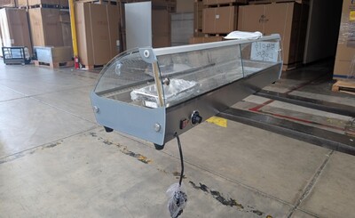 Clearance Heated Display Case 8 pan hot food 54016L0806