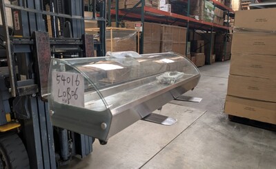 Clearance Heated Display Case 8 pan hot food 54016L0806