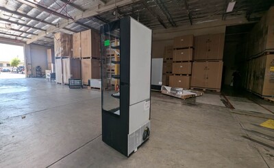 Clearance 27 in Vertical Open Air Cooler Display 84178L0806