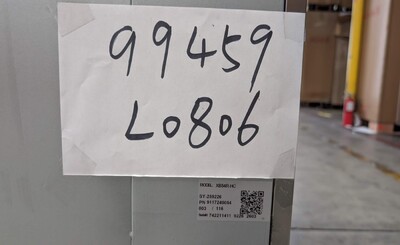 Clearance NSF ETL Commercial Two door refrigerator 99459L0806
