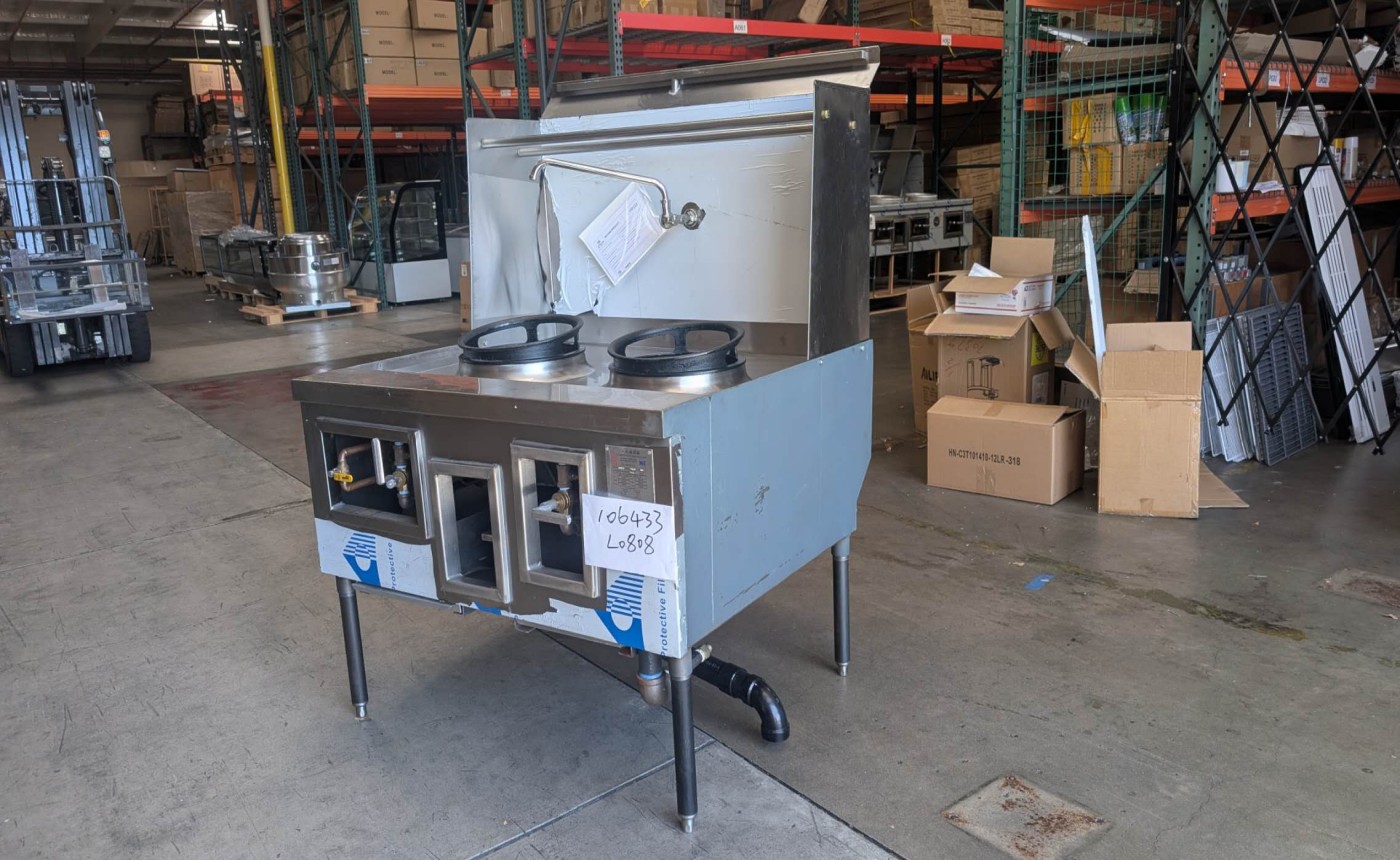 Clearance  44 to 47 inches 2 hole Chinese Wok Range 106433L0808