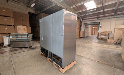 Clearance 3 GlassDoor Stainless Steel Refrigerator 86464L0808