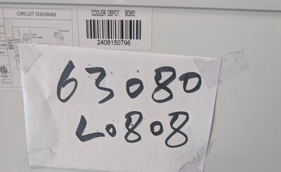 Clearance NSF 92 inch Chest freezer 26.68 cu ft 63080L0808