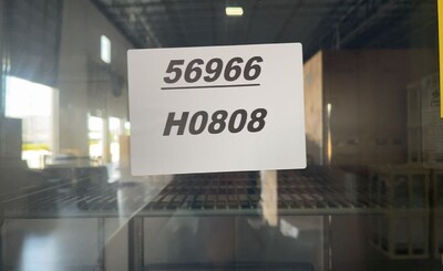 Clearance NSF 2Glass Door Stainless Steel Freezer 56966H0808