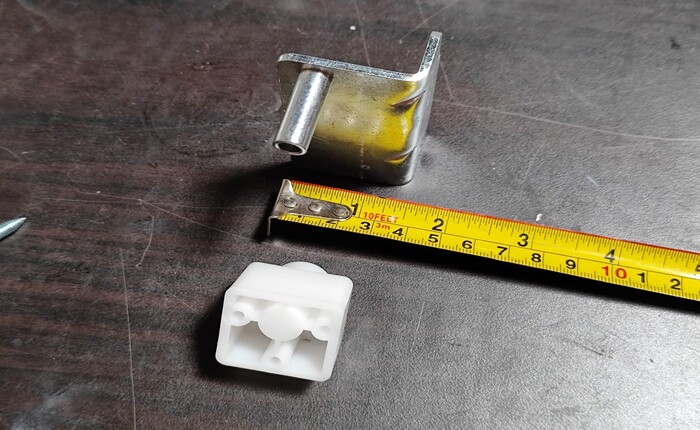 [Parts] SD-190 Glass Door Freezer DOOR hinge Set