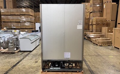 Clearance 2 Glass Door Stainless Steel Refrigerator 106209C0811