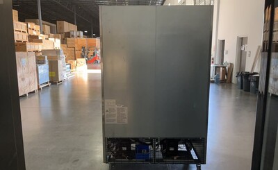 Clearance NSF 2Glass Door Stainless Steel Freezer 106507H0813
