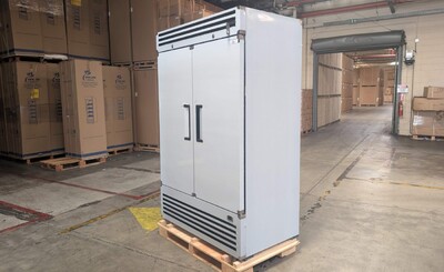 Clearance NSF Reach In Two Door Freezer SS interior 32642L0815