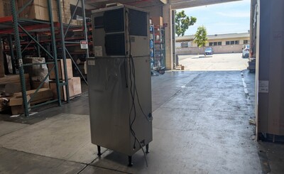 Clearance350 lbs Hotel Ice Maker Dispenser Air Cooled 70371L0815