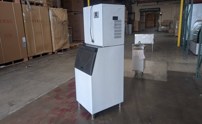 Clearance 460 LBS  ice maker machine+Ice Bin 74332L0817