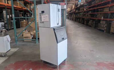 Clearance 460 LBS  ice maker machine+Ice Bin 74332L0817