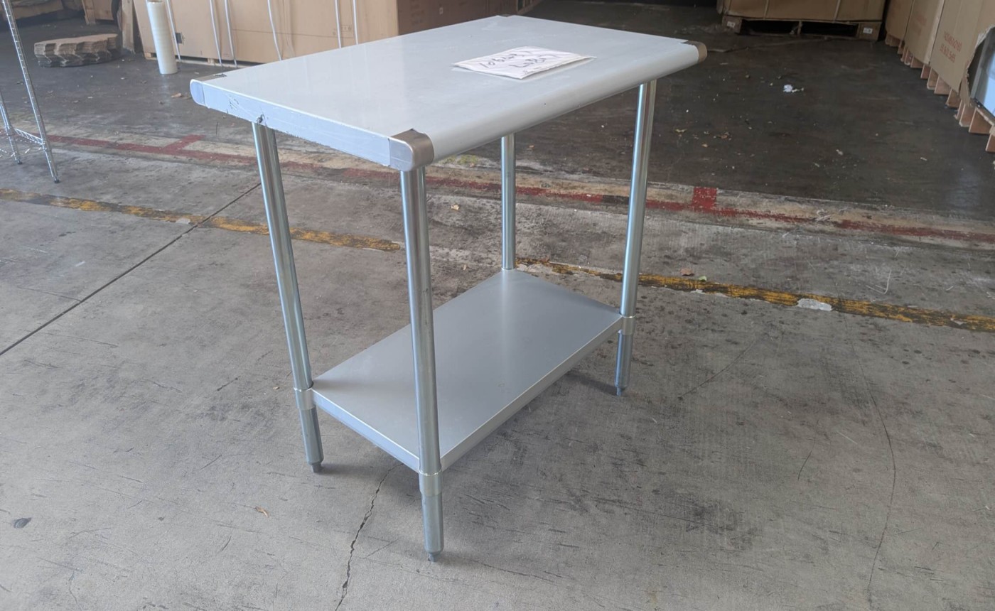 Clearance 36W x 24D x34H All Stainless Steel Table 106431L0817