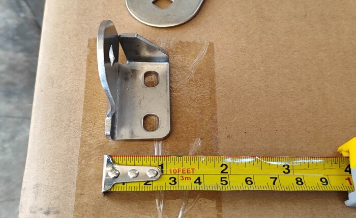 [Parts] CD-71PP Pizza Prep Table Doors Left Upper Bracket
