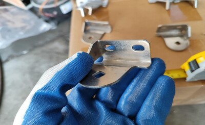 [Parts] CD-71PP Pizza Prep Table Doors Left Upper Bracket