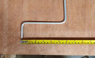 [Parts] DCF3-NG Natural Gas Deep Fryer Connect Gas Pipe