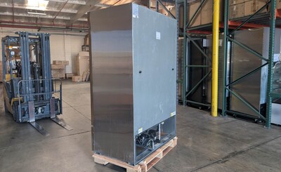 Clearance Reach In Two Door Freezer SS interior 75593L0819