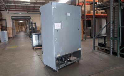 Clearance Reach In Two Door Freezer SS interior 84261L0820