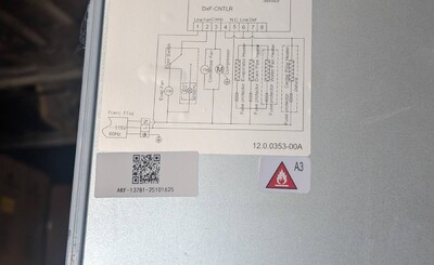 Clearance Reach In Two Door Freezer SS interior 84261L0820