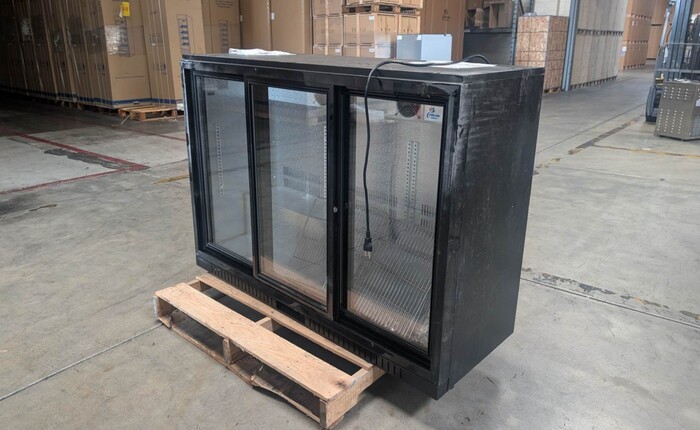 Clearance NSF Beverage back bar cooler slide door 97922L0820