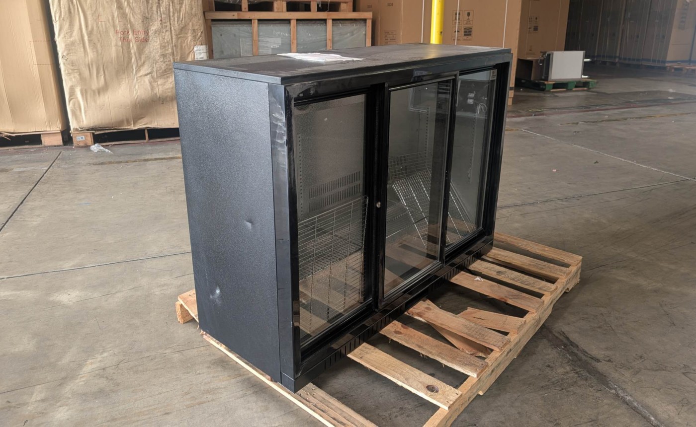 Clearance NSF Beverage back bar cooler slide door 106558L0820