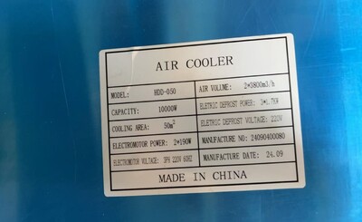 Clearance Walk-In 6 hp condensing Cooling System 12046H0821