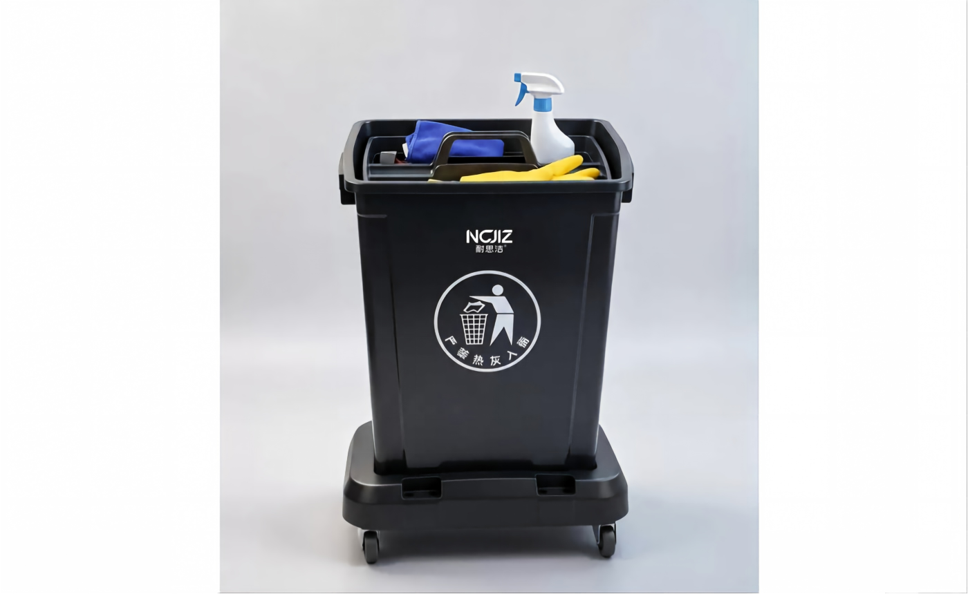Commercial 60L Wheeled Movable Dining Cleaning Pail CP-60-3