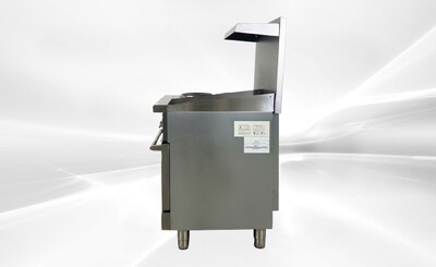 NSF Electric Range Oven 2 Burner 12 Ins Griddle TC-ER24-12G