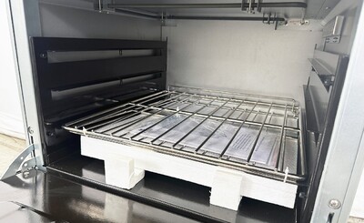 NSF Electric Range Oven 2 Burner 12 Ins Griddle TC-ER24-12G