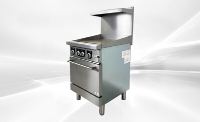 NSF Electric Range Oven 24 Ins Top Griddle TC-ER24-24G