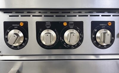 NSF Electric Range Oven 24 Ins Top Griddle TC-ER24-24G
