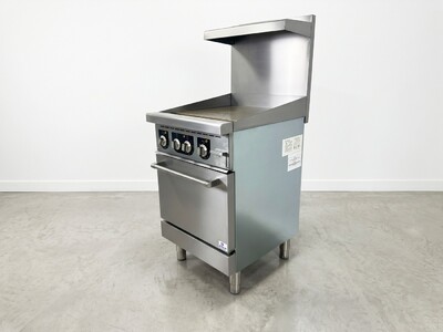 NSF Electric Range Oven 24 Ins Top Griddle TC-ER24-24G